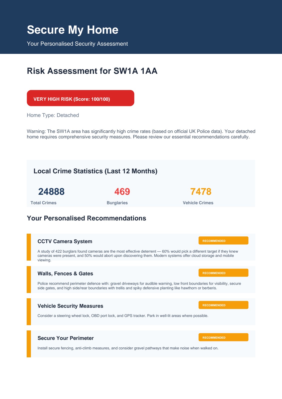Free Home Security Assessment UK | Check Your Burglary Risk | Secure My ...